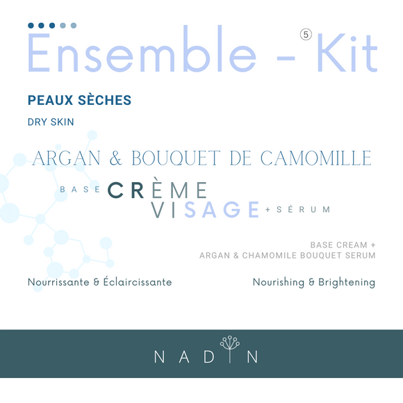 #5 Crème Visage Argan & Bouquet de Camomille