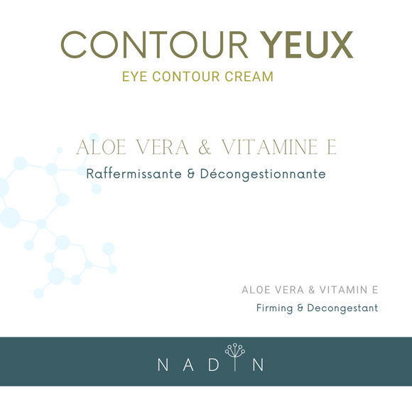 Crème Contour Yeux Aloe Vera & Vitamine E
